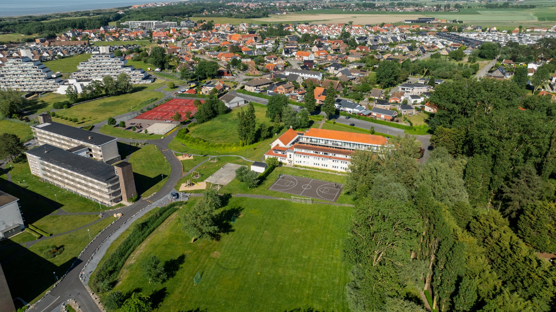 10 ha groen en een gratis BBQ-ruimte